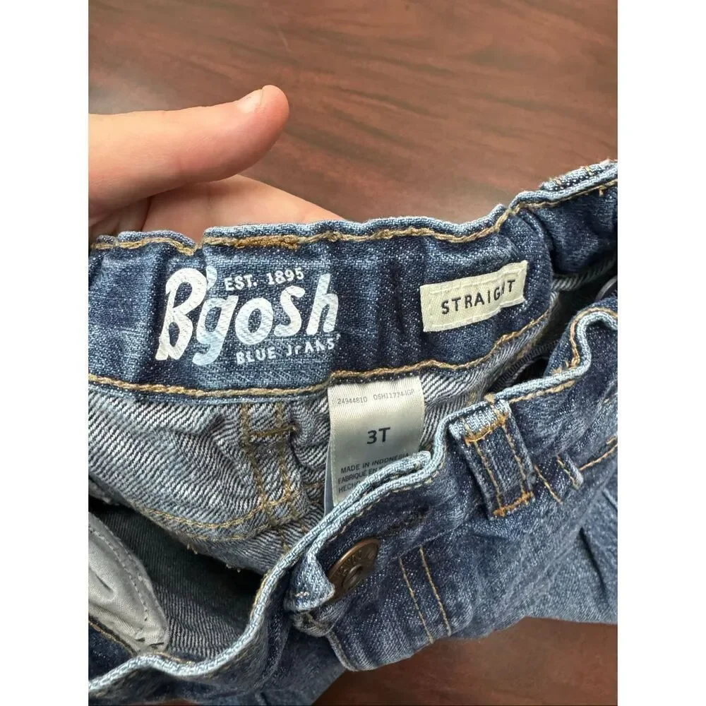 OshKosh B’Gosh Boys Straight Leg Denim Jeans Size 3T